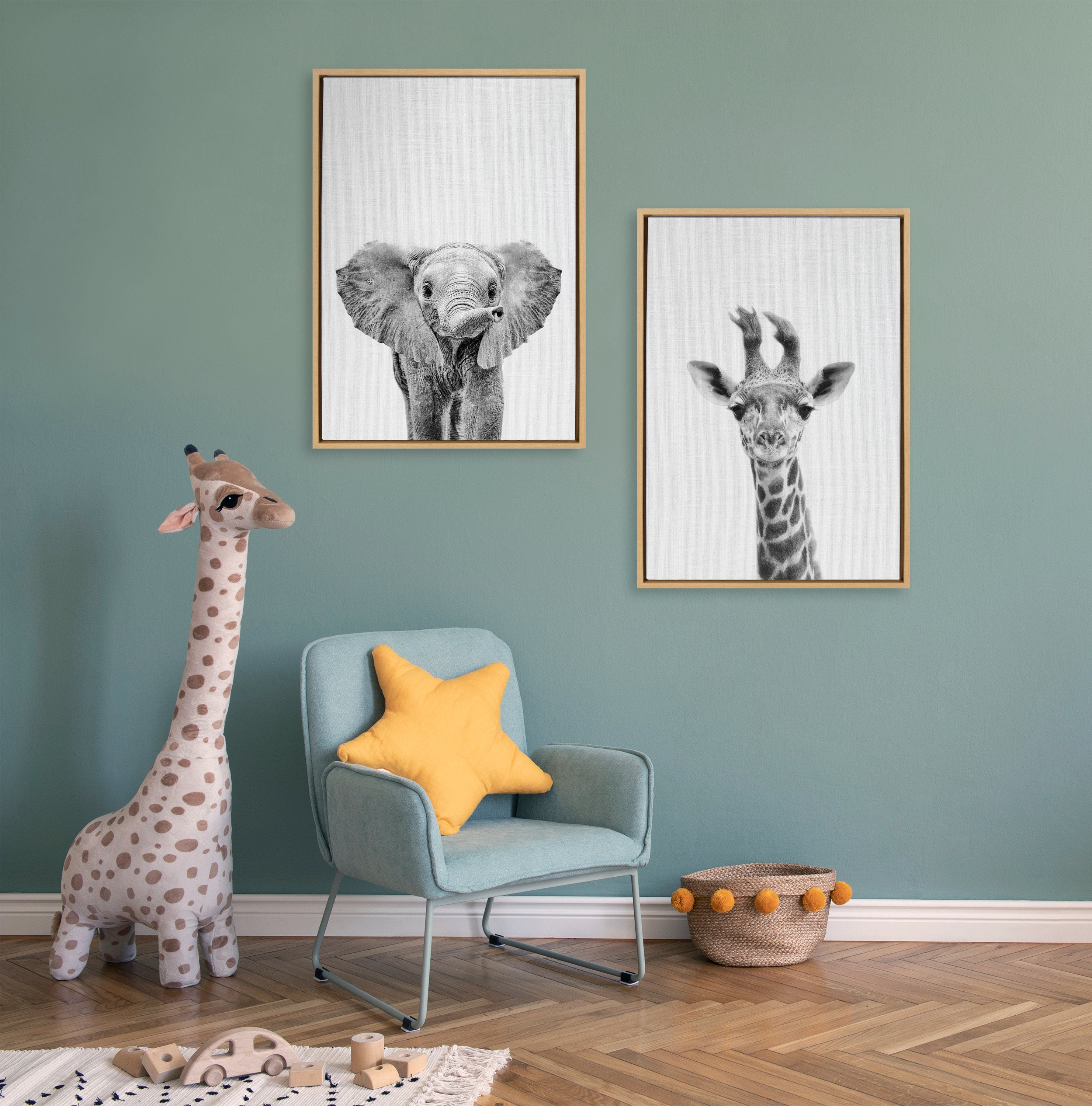 Art Set Sylvie Natural 2 Piece Set 23x33 5
