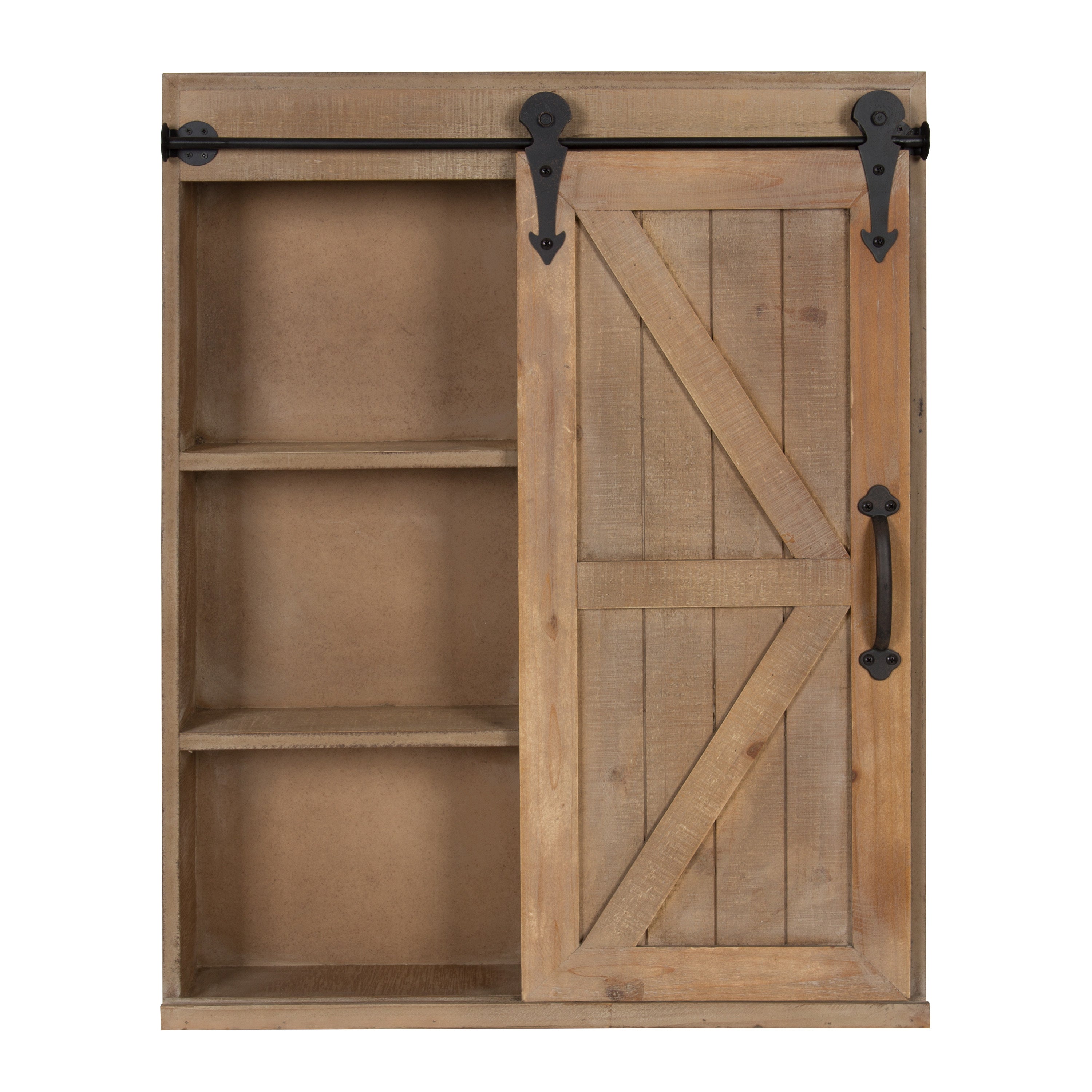 Medicine Cabinet Rustic Brown 22x28 6