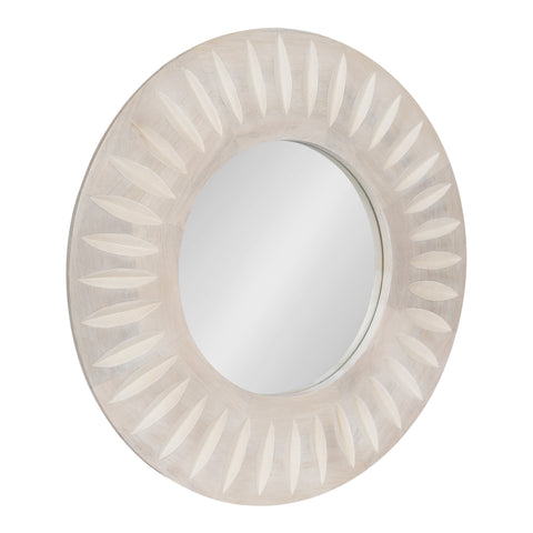 Usra Carved Wood Mirror