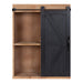 Cabinet Rustic Brown Black 22x28 3