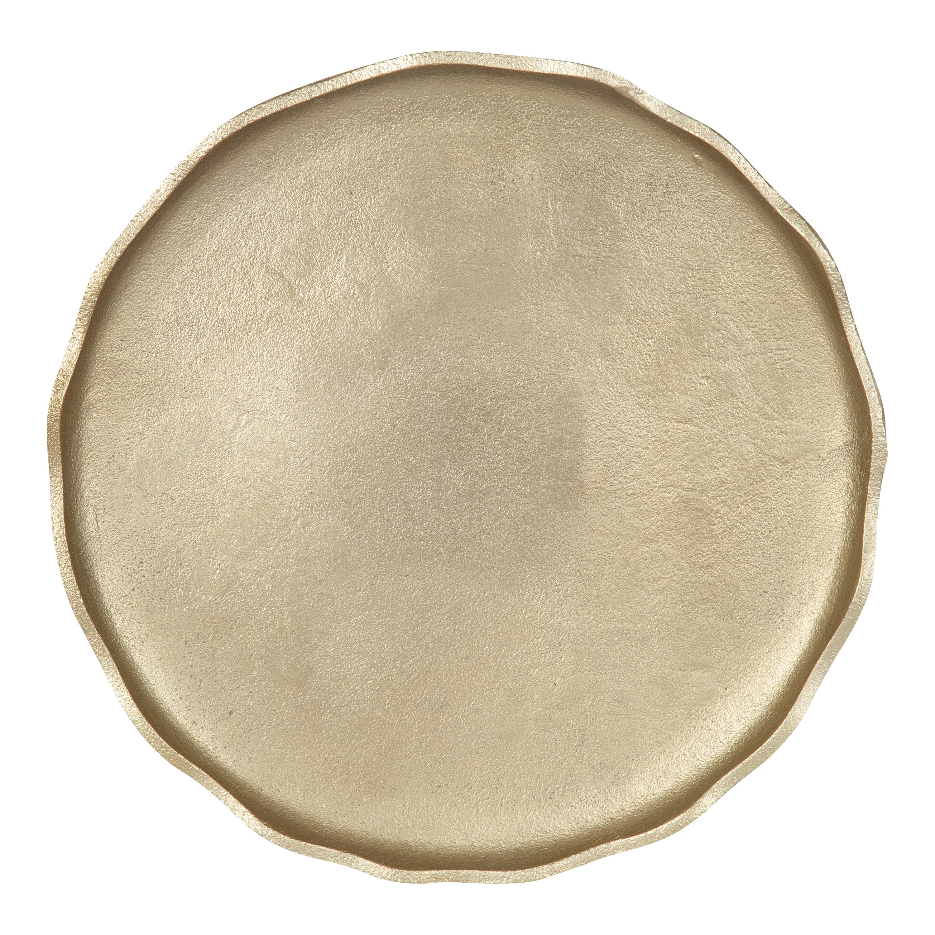Serving Tray 16" Diameter Gold 4