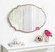 Scallop Mirror Gold 24x36 6