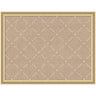 Pinboard Beige Lattice Pattern