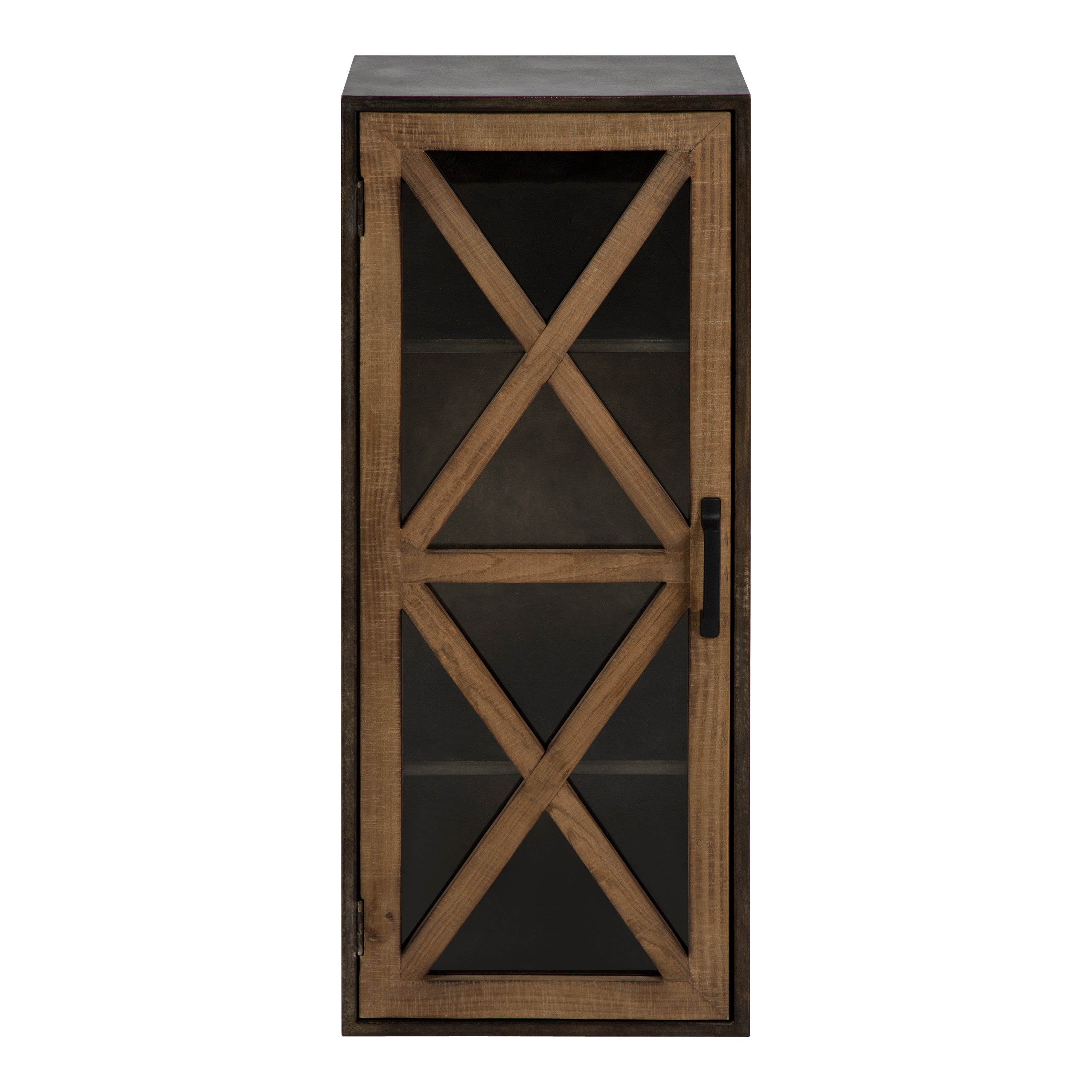 Cabinet 12x8x30 Rustic Brown Black 2