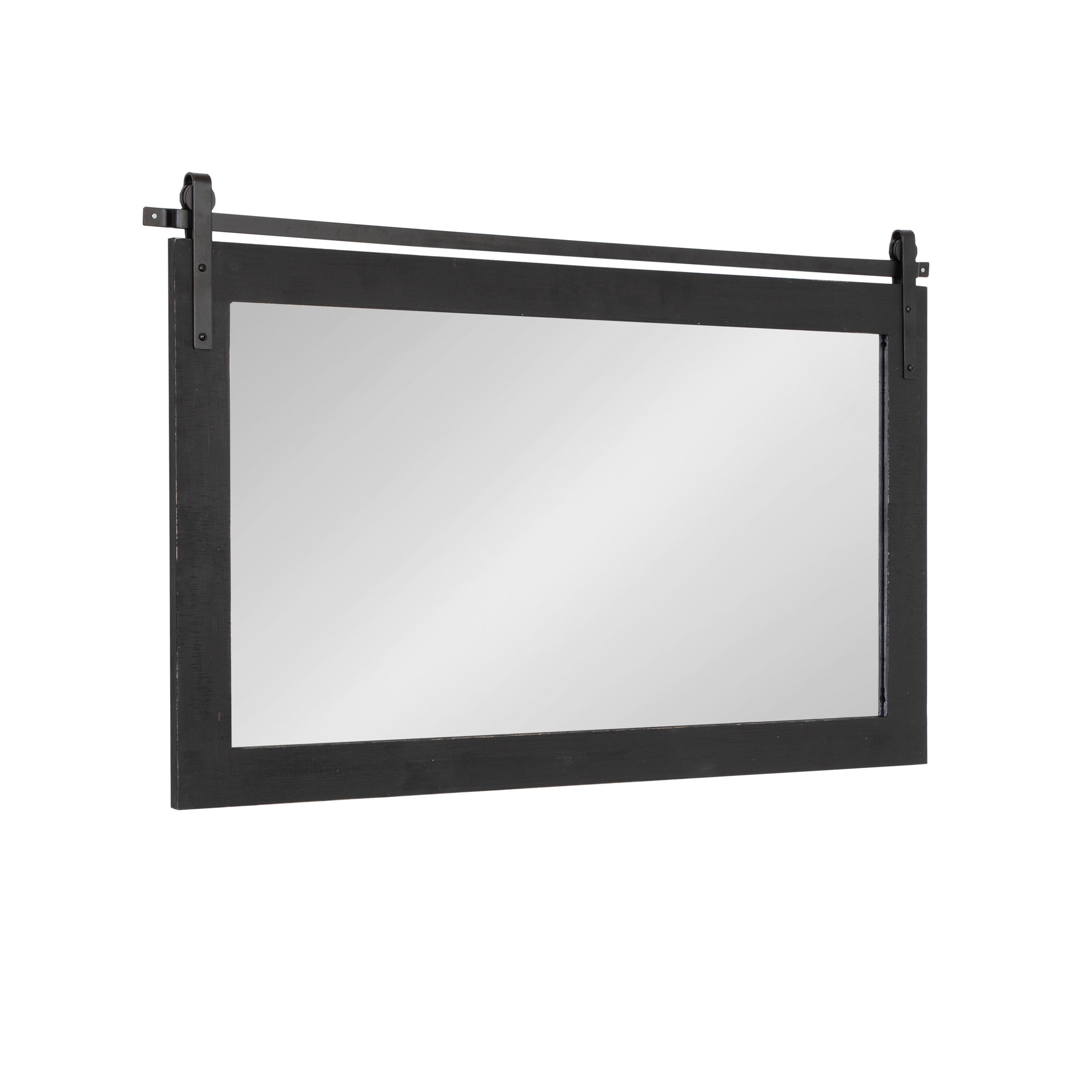 Rectangle Mirror Black 40x26 1