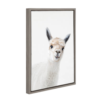 Framed Canvas Sylvie Graywash 18x24 2