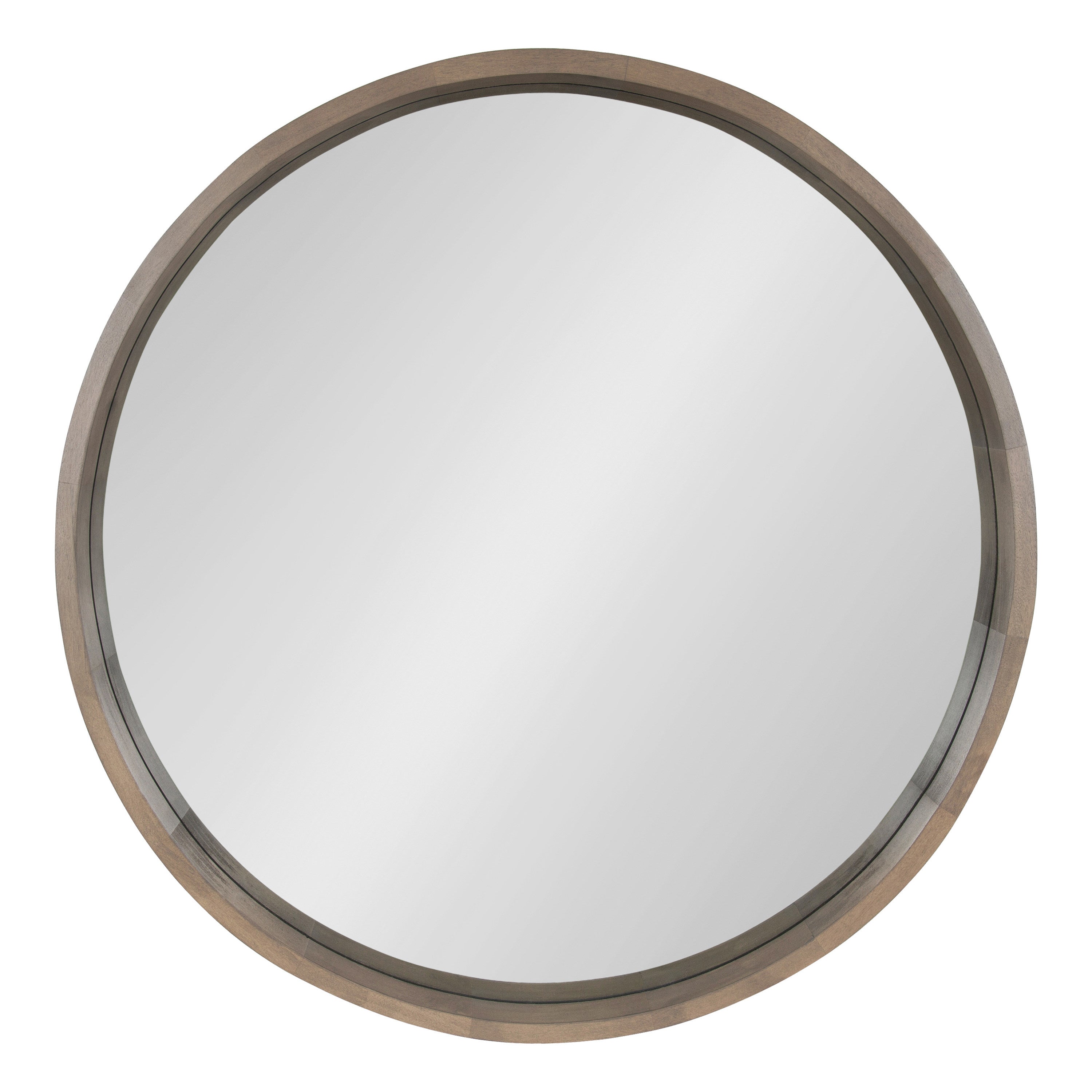 Round Mirror Gray 30" Diameter 5