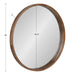 Round Mirror Rustic Brown 36" Diameter 5