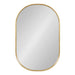 Capsule Mirror Gold 22x34 5