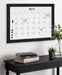 Monthly Calendars Black 23x29 5
