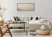 Framed Canvas Sylvie Graywash 18x40 5