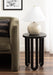 Side Table Black 14x14x20 6