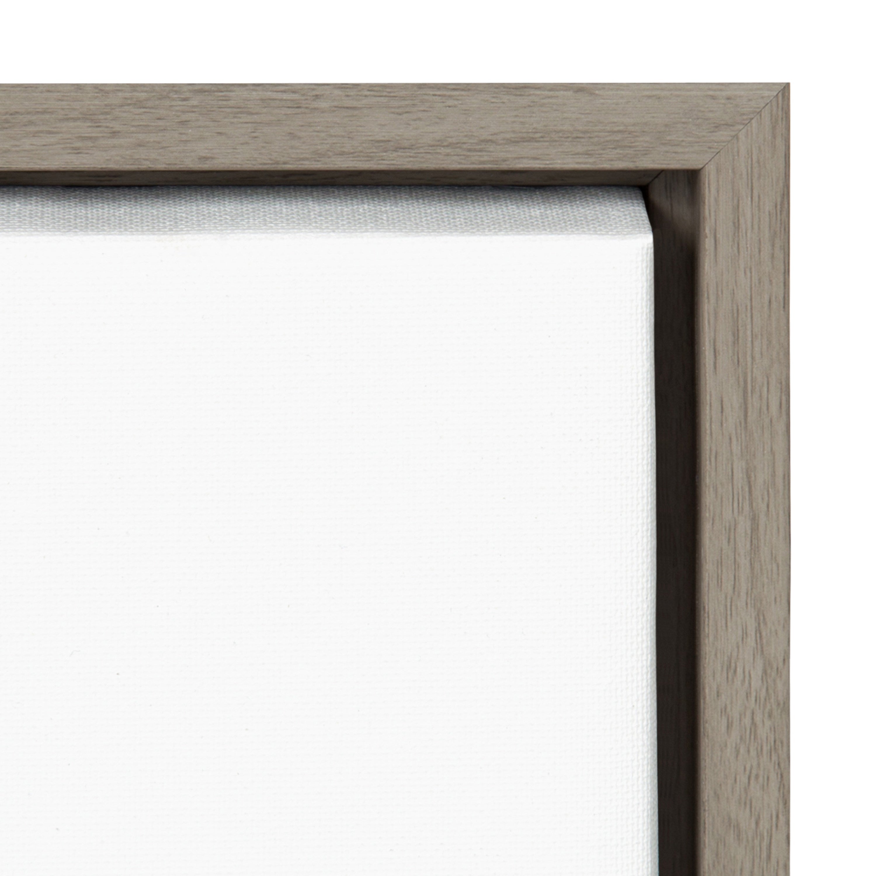 Sylvie Minimalist Woman Framed Canvas by Teju Reval of SnazzyHues