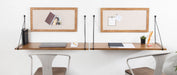 Wall Mounted Desk Rustic Brown 38x14x16 7