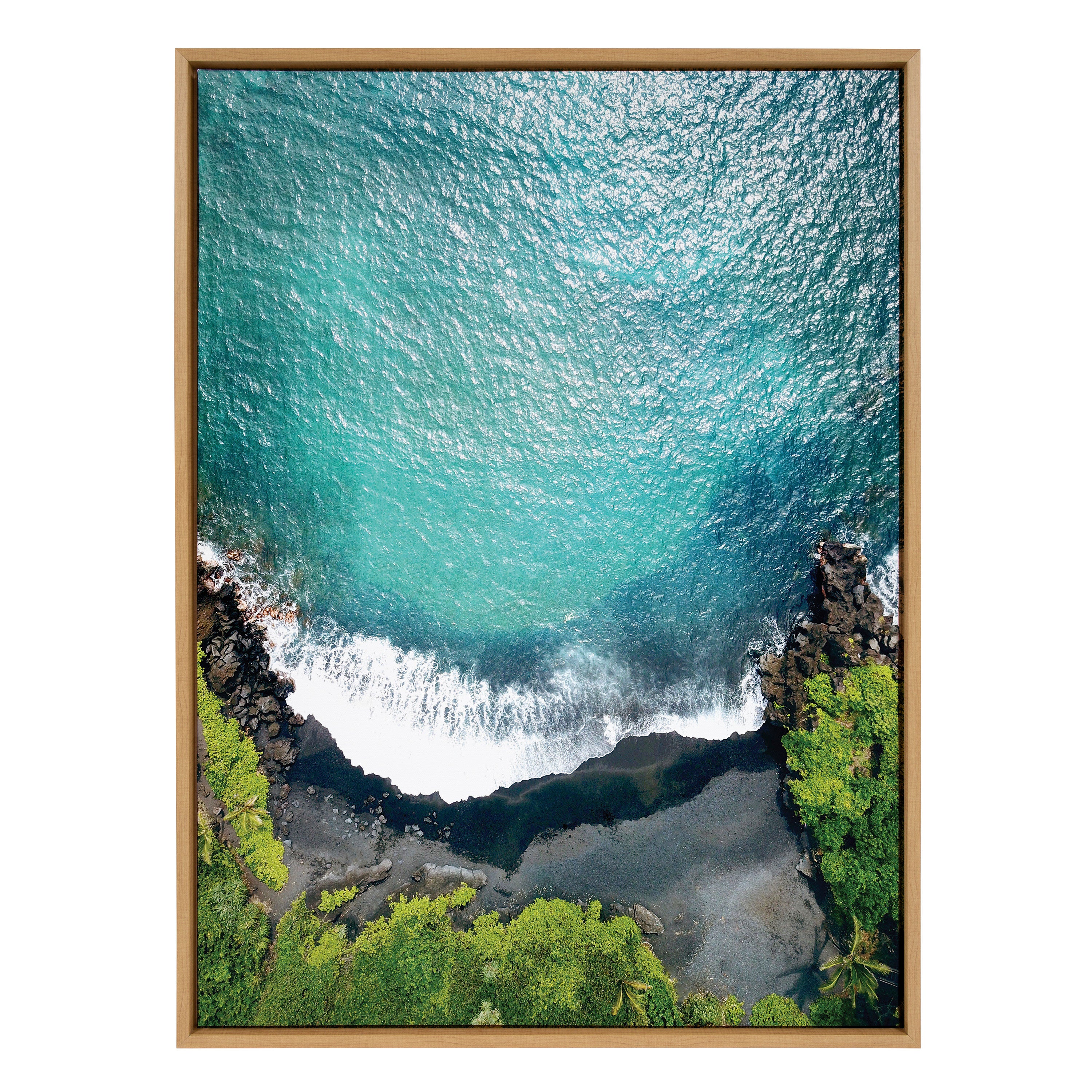Framed Canvas Sylvie Natural 28x38 2