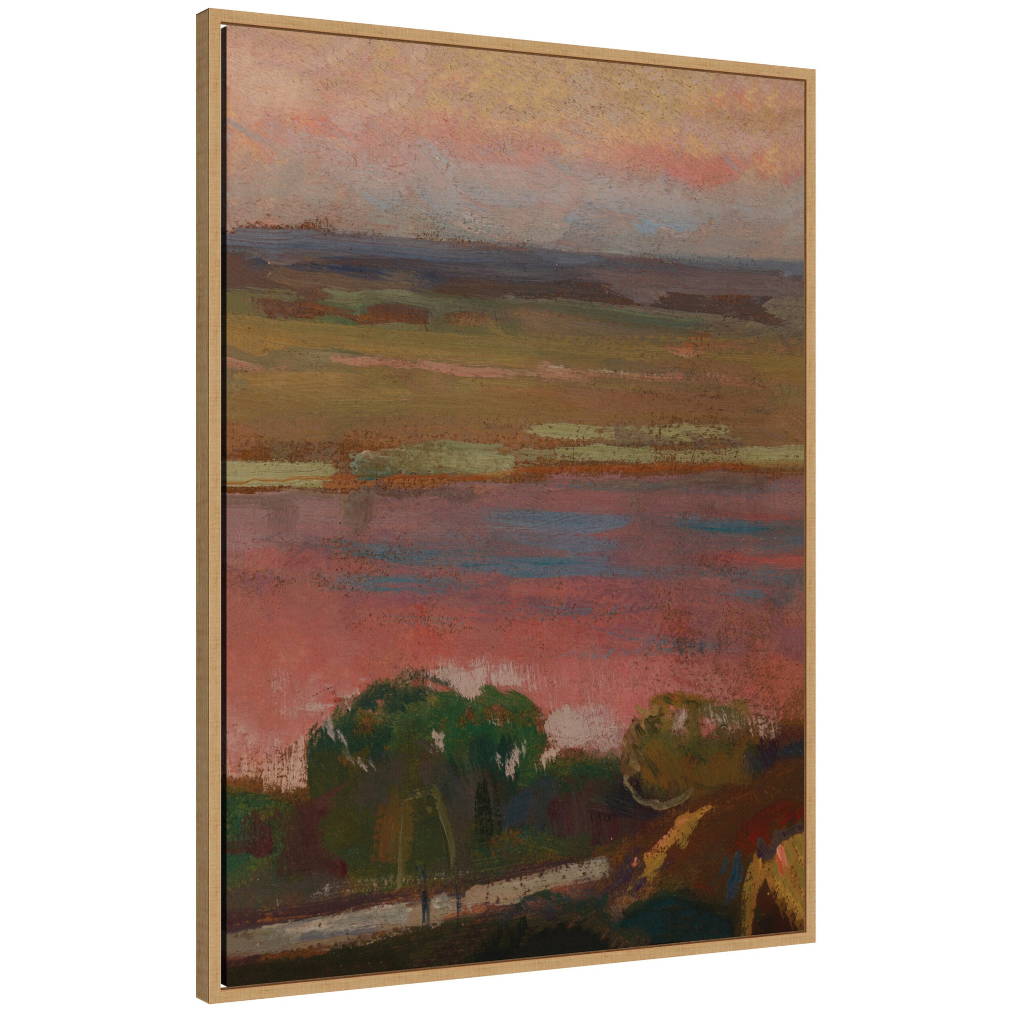 Framed Canvas 28x38 Sylvie Natural 1