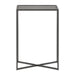 Side Table Black Pewter 16x8x24 4