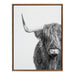 Framed Canvas Sylvie Dark Gold 28x38 2
