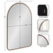 Arch Mirror Bronze 24x36 2