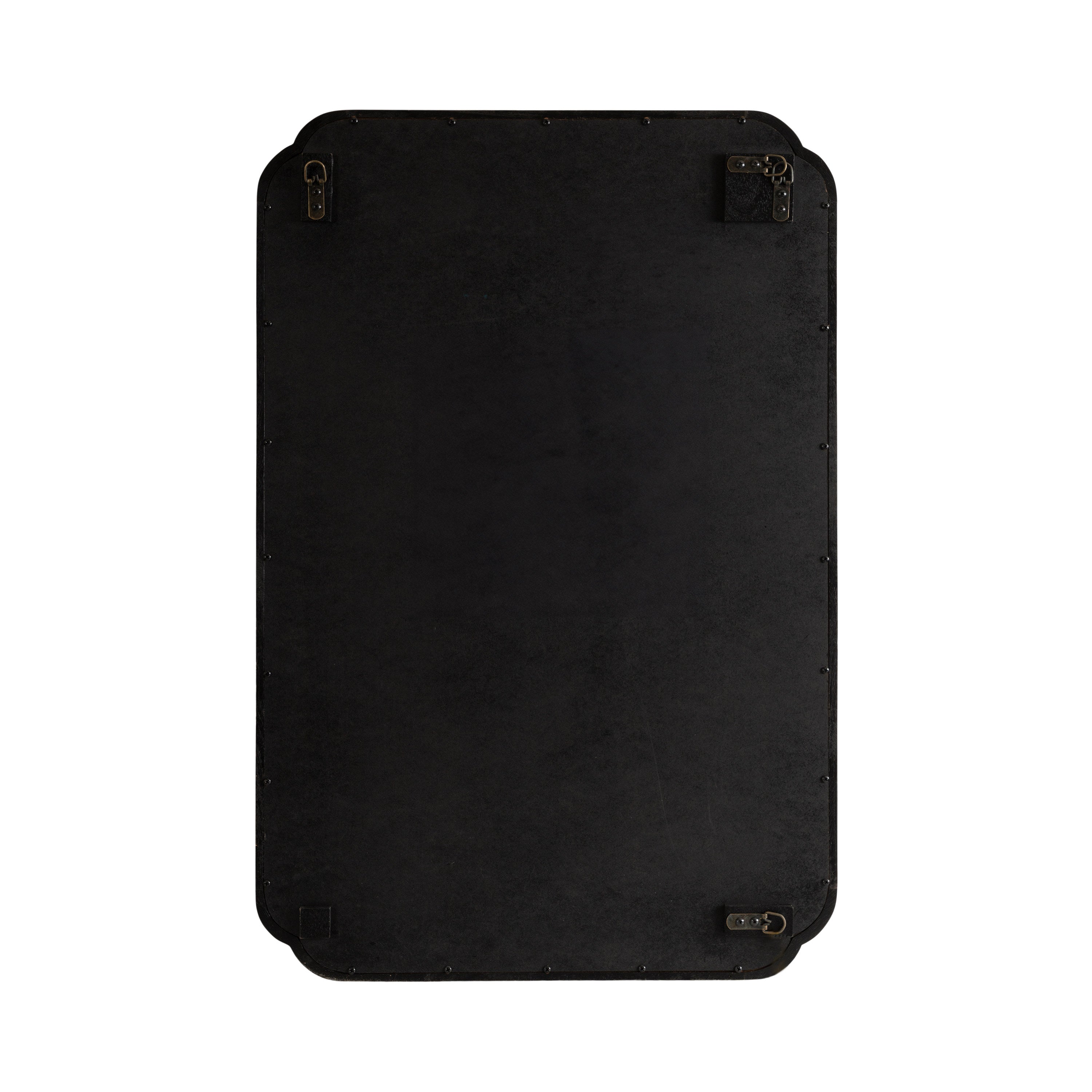 Scallop Mirror Brown 24x36 4