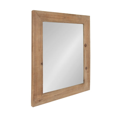 Rectangle Mirror Rustic Brown 36x30 2