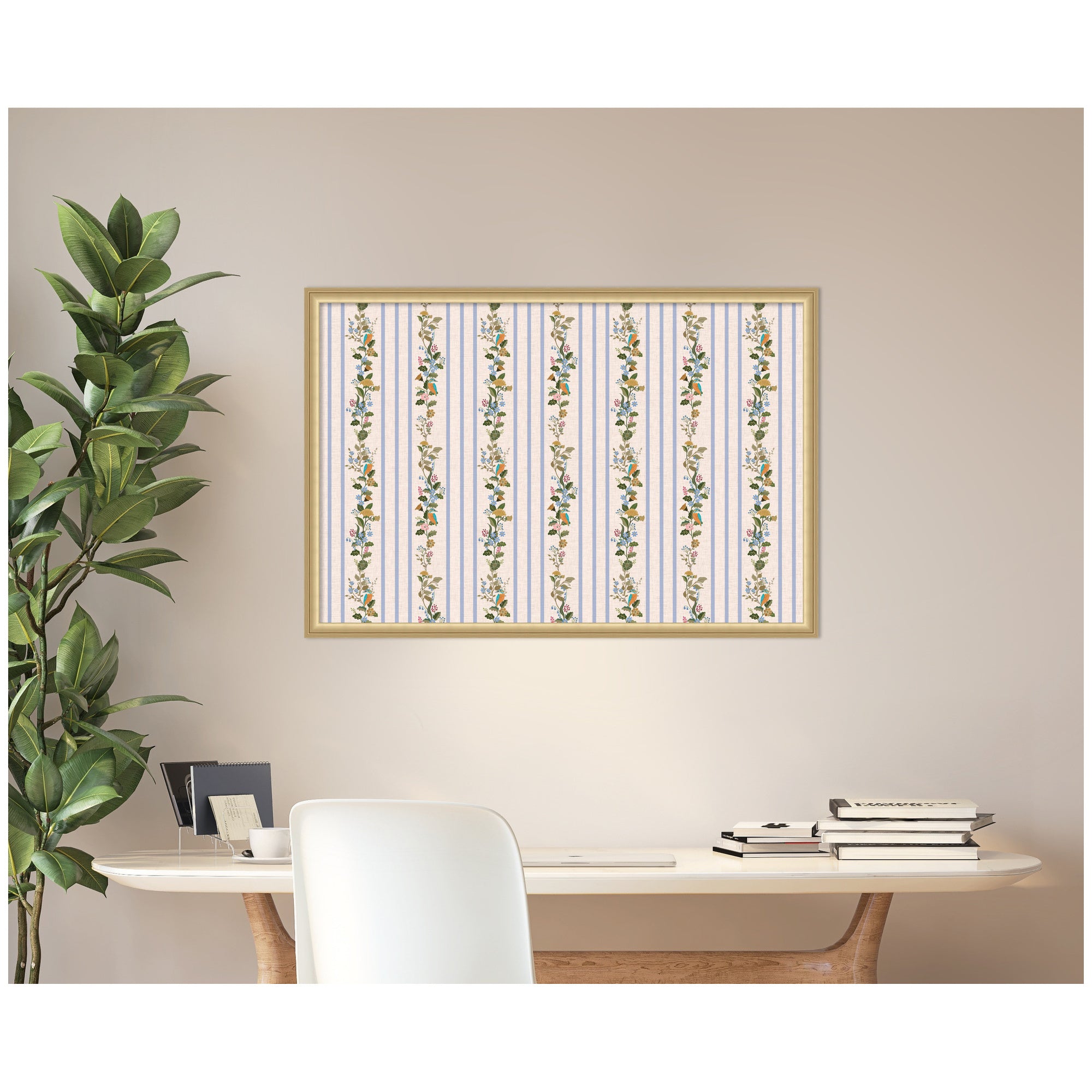 Pinboard 38x26 Florence Gold 7