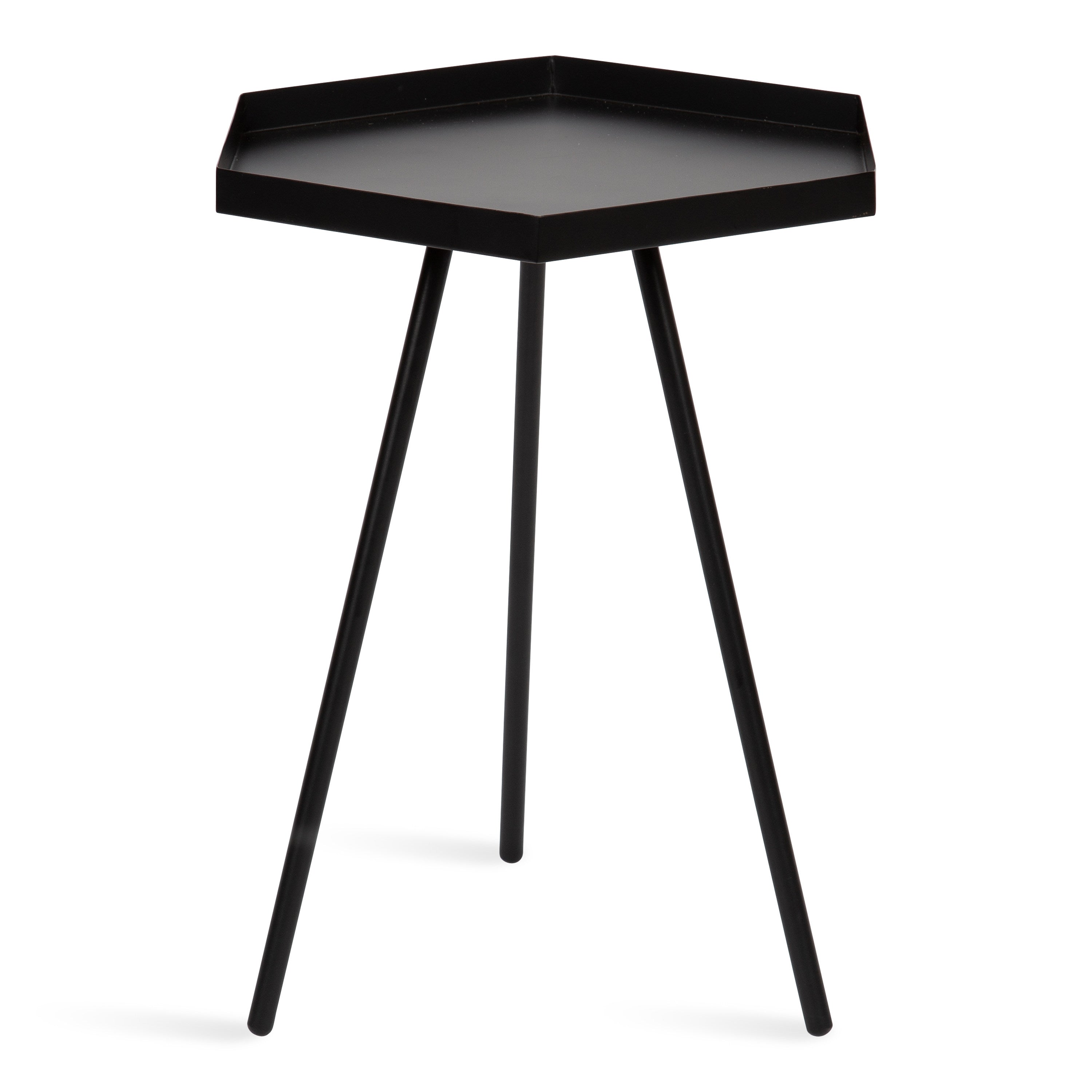 Side Table Black 17x15x20 1