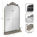 Functional Mirror Silver 21x32 2