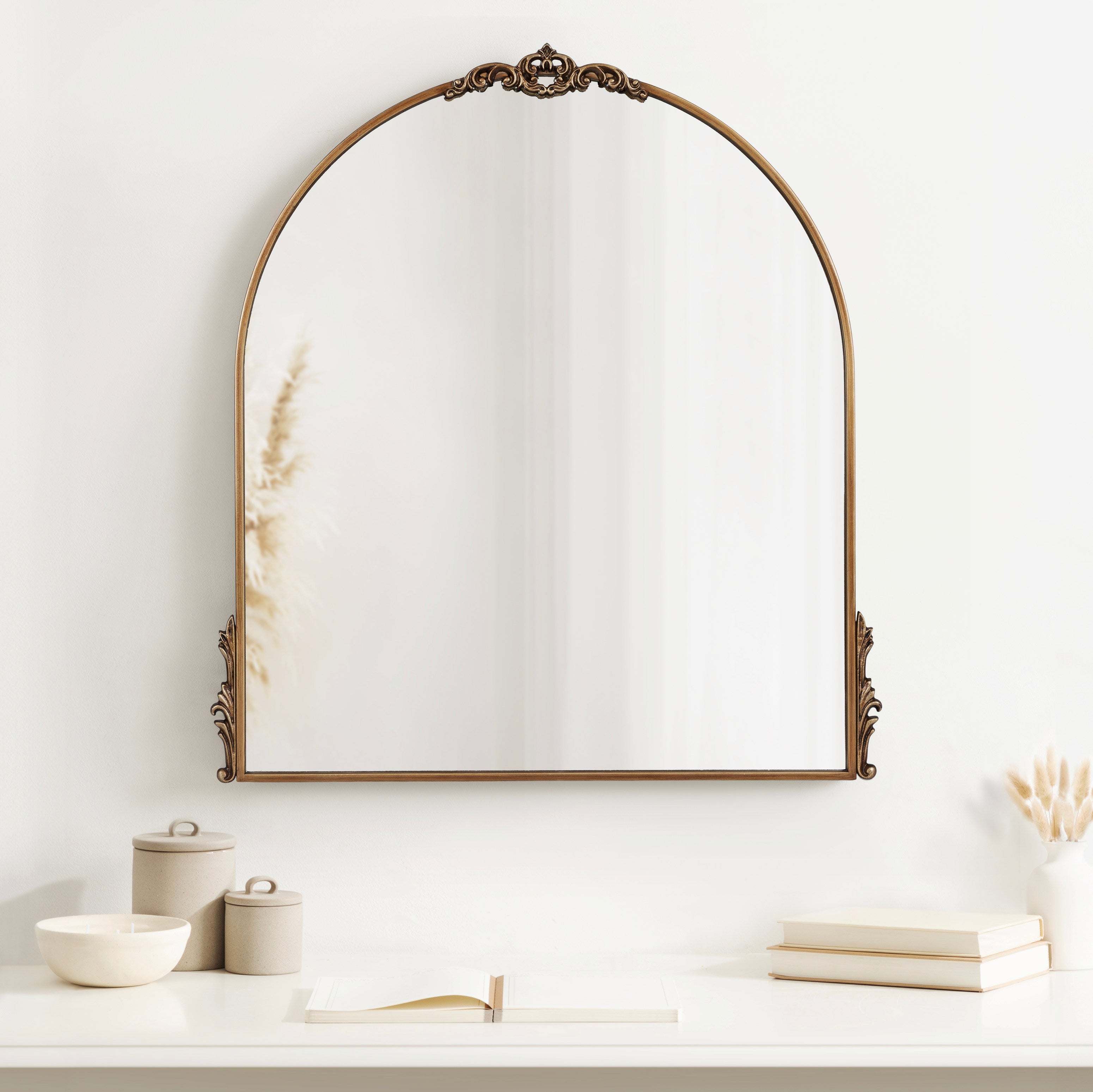 Arch Mirror Gold 32x30 7