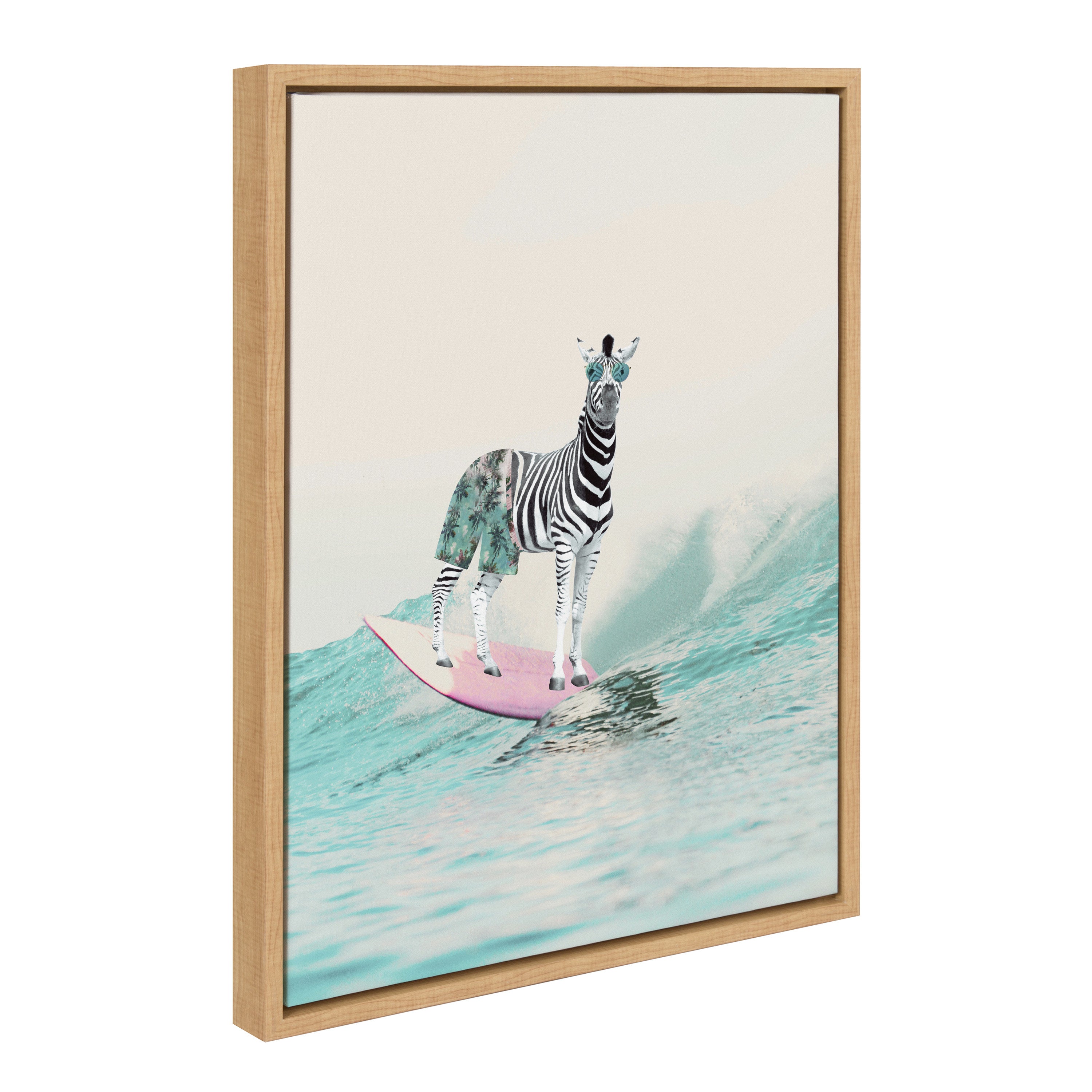 Framed Canvas Sylvie Natural 18x24 1