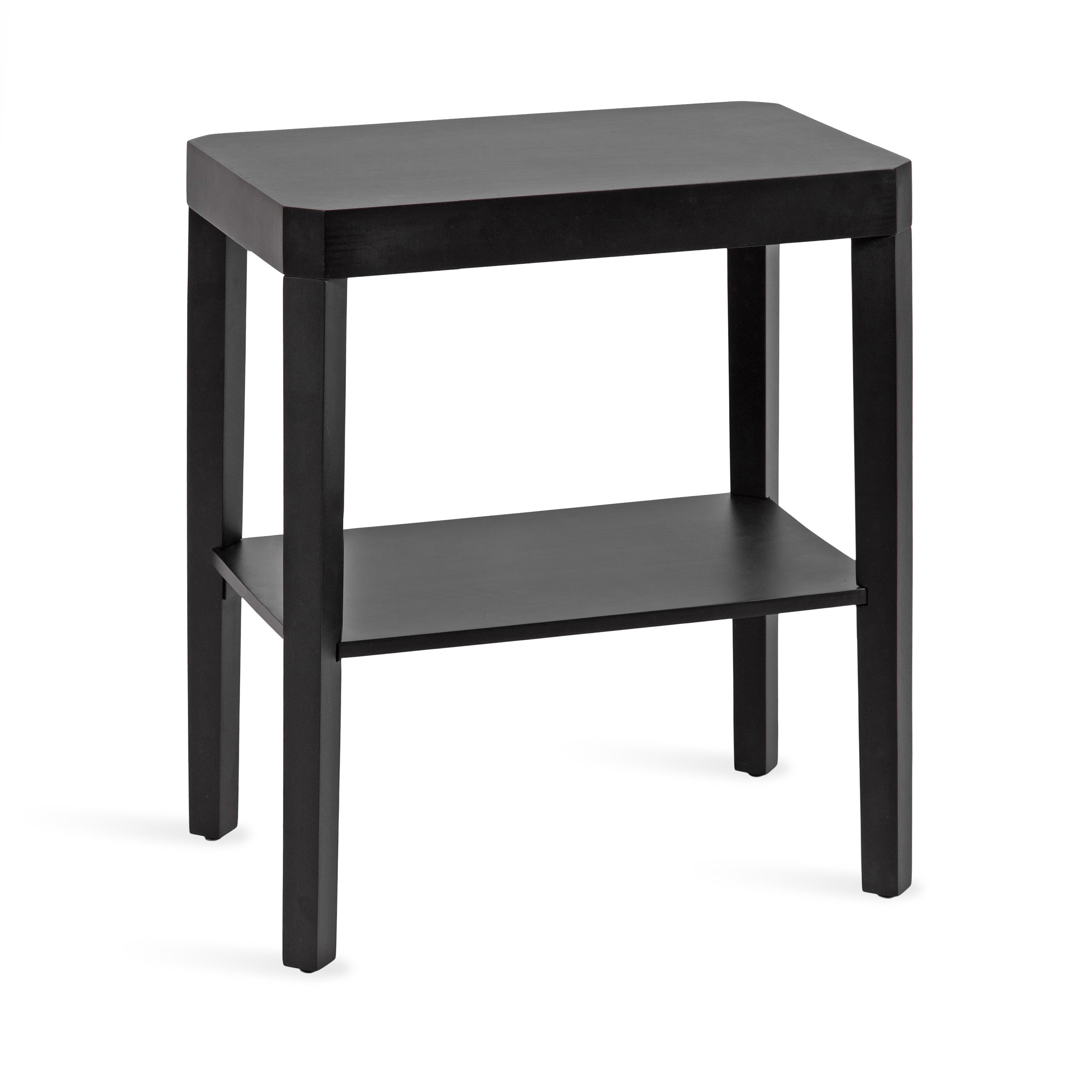 Side Table Black 22x14x26 1