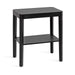 Side Table Black 22x14x26 1