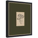 Framed Art 18x22 Green Matted to 9x6 Belmont Black 7