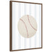 Framed Canvas 18x24 Sylvie Walnut 1