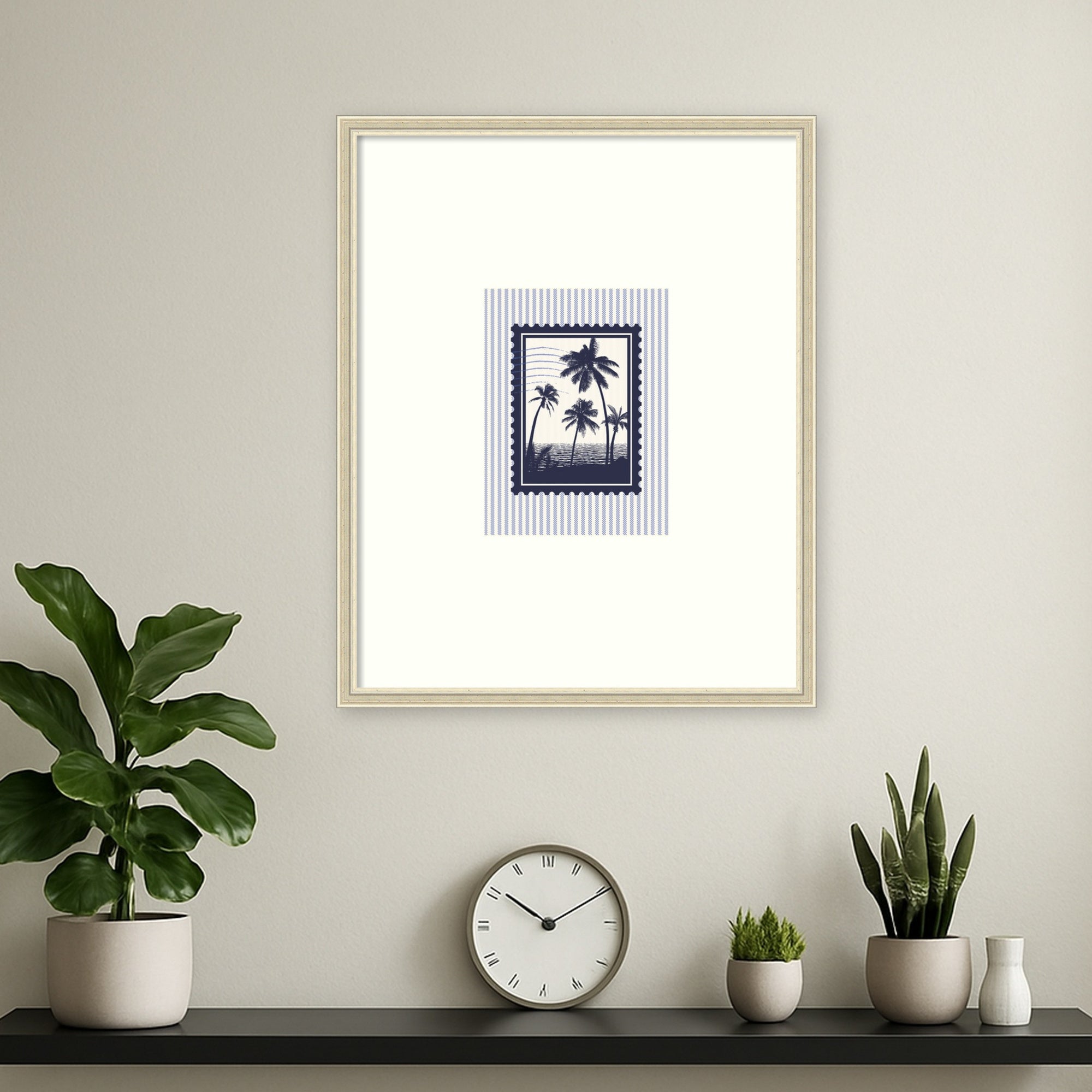 Framed Art 17 x 21 Edith Silver 6