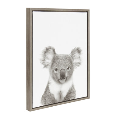 Framed Canvas 18x24 Sylvie Graywash 2
