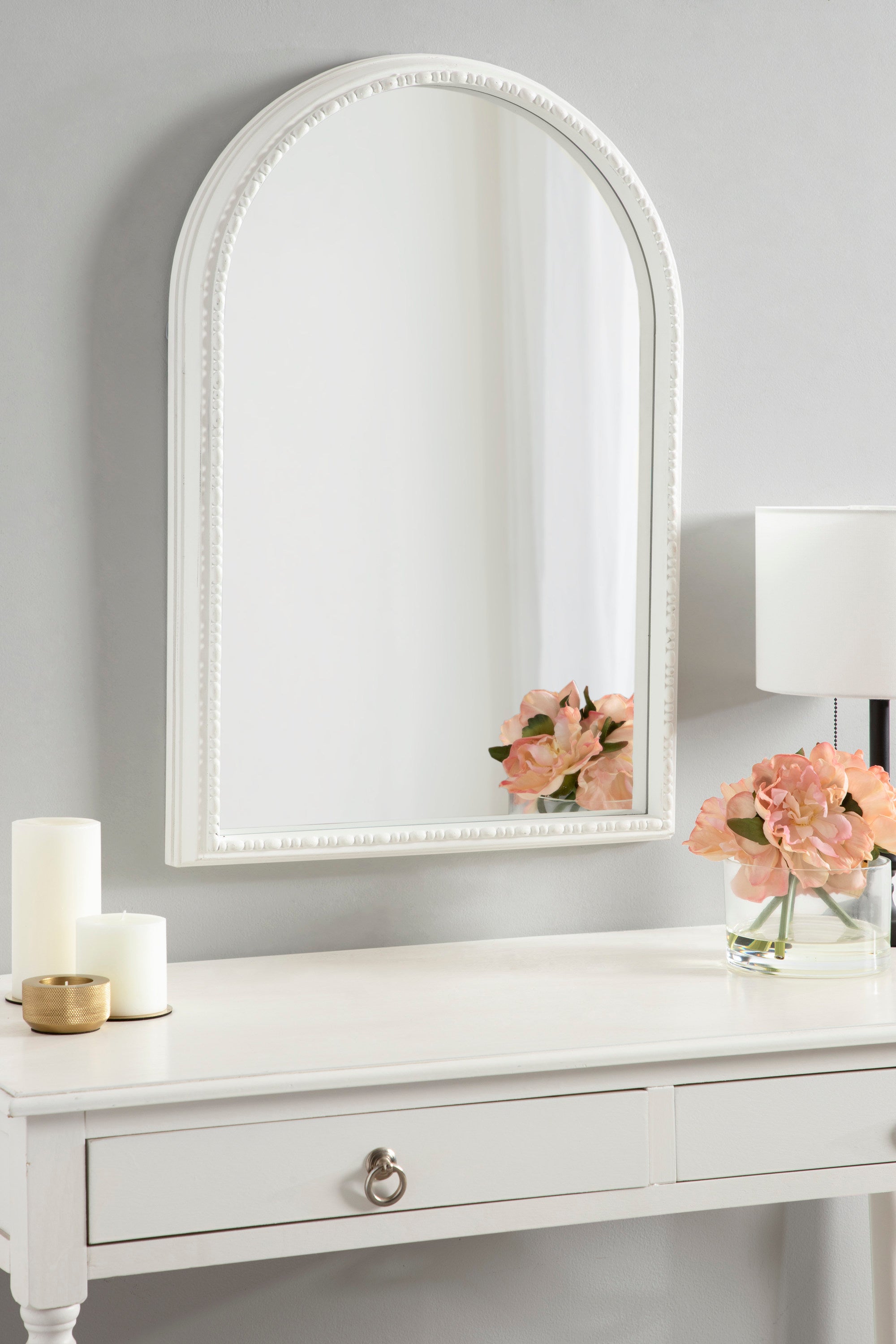 Arch Mirror White 20x30 7