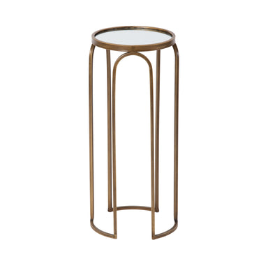 Drink Table Gold 11x11x24 1