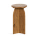 Drink Table Rustic Brown 12x12x22 5