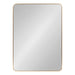 Rectangle Mirror Gold 30x42 2