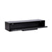 Floating Console Table Black 30x9x6 5