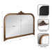 Arch Mirror 40x30 Gold 2