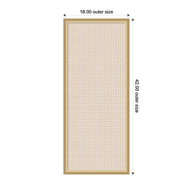 Pinboard Florence Gold 18x42 2