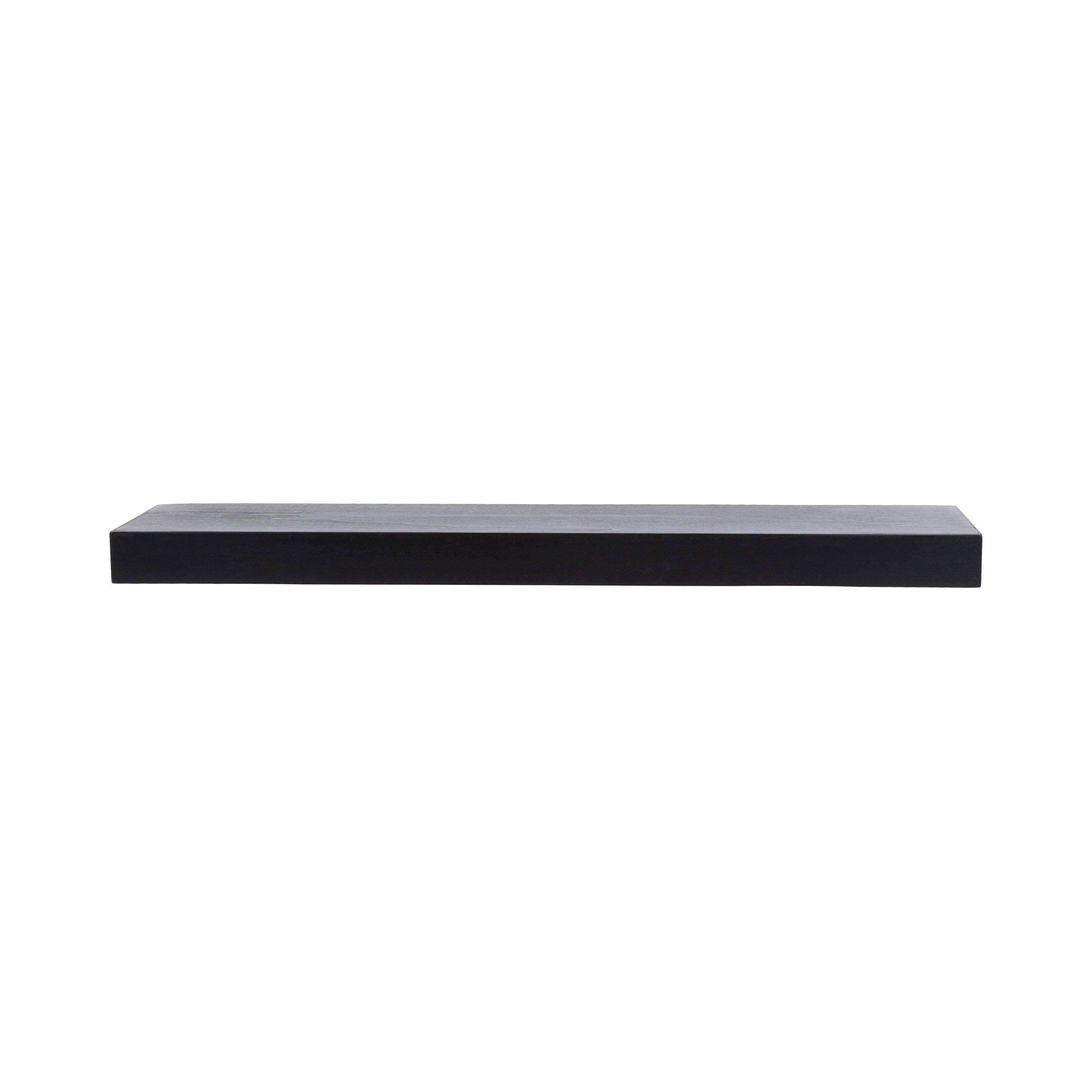Floating Shelf 1 Piece 36 Inch Black 3