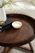 Coffee Table Walnut Brown 30x30x18 8