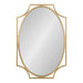 Scallop Mirror Gold 20x30 2