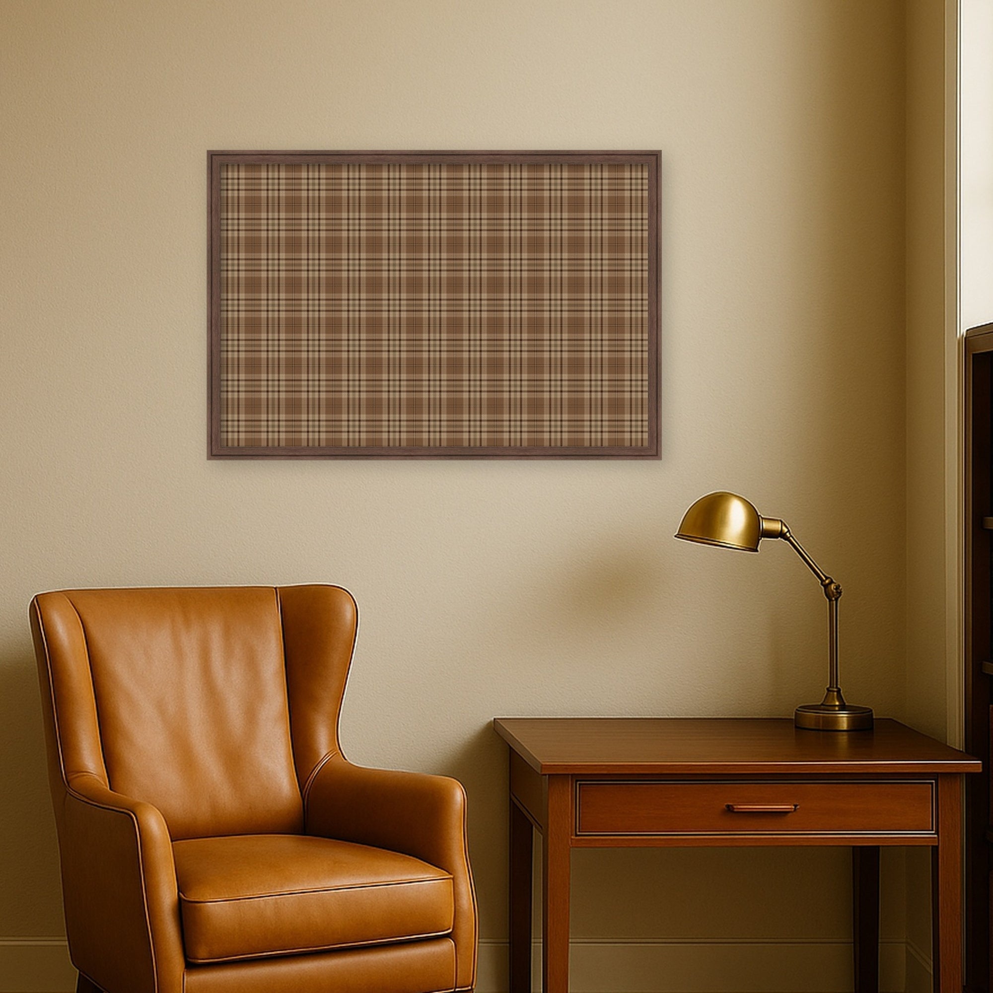 Pinboard 38x26 Florence Medium Brown 5