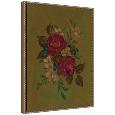 Framed Canvas 18x24 Sylvie Beaded Dark Gold 1