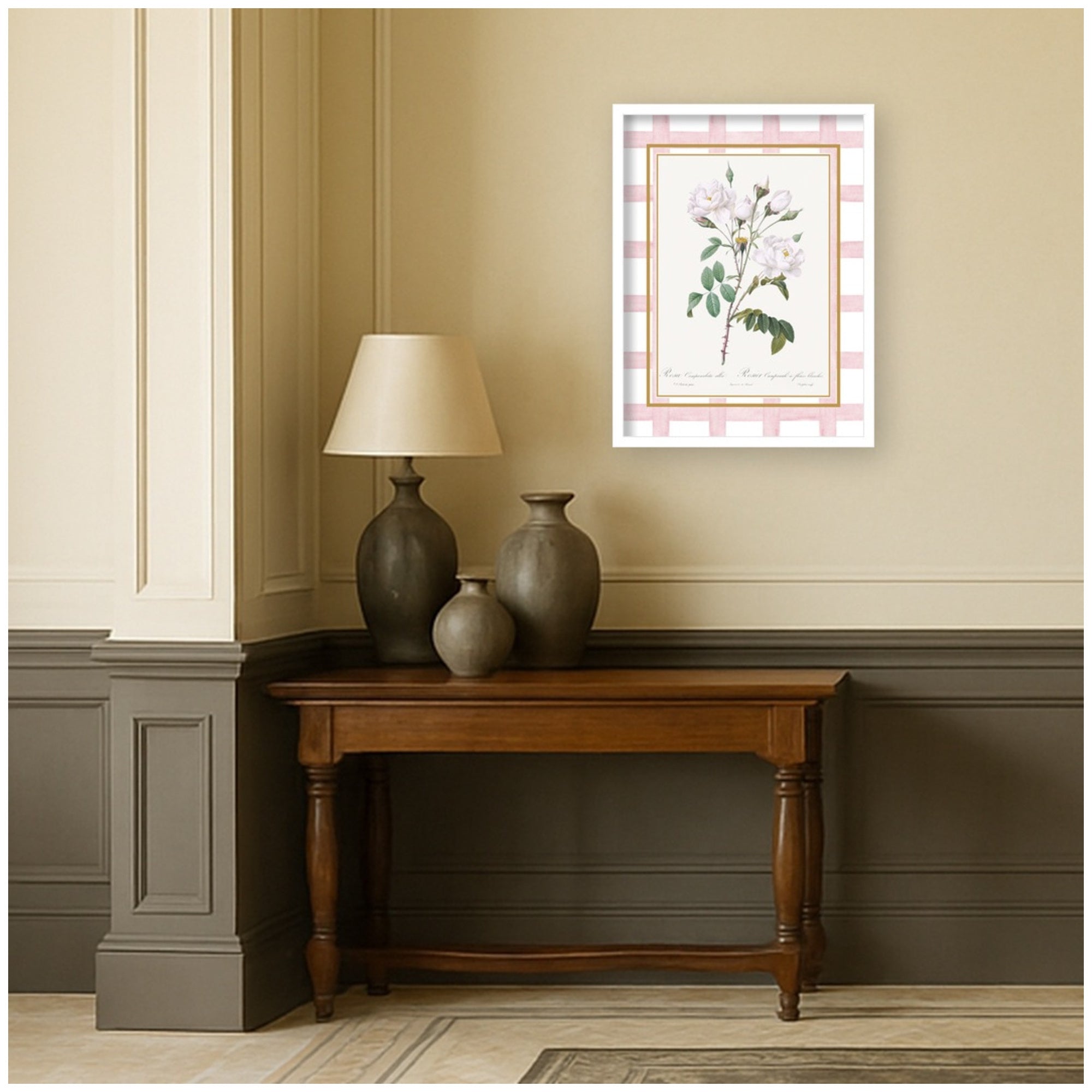 Mounted Canvas 19x25 Svelte White 7