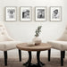 Wall Frame 11x14 matted to 8x10 Black White 7